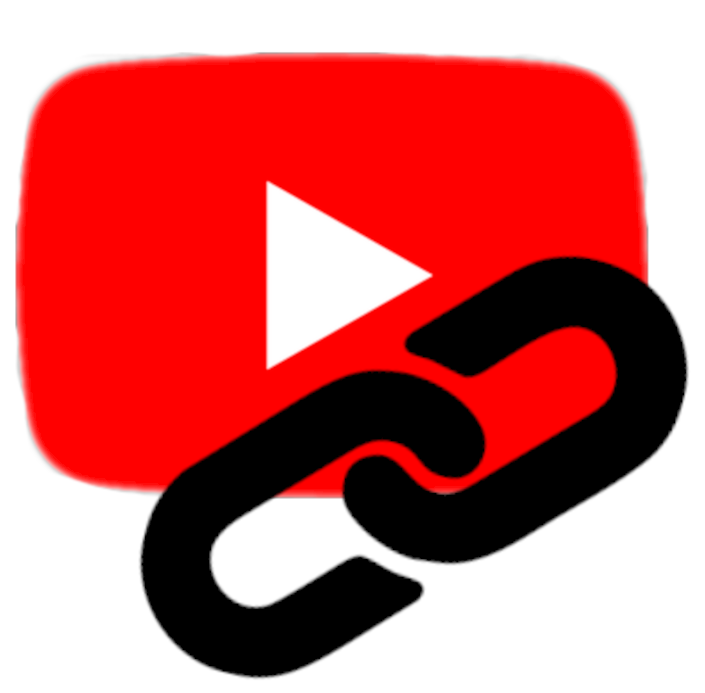 icon of YouTube ad to video link